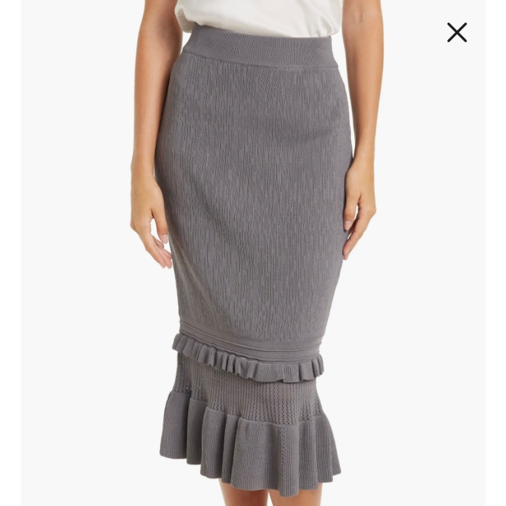 New Current Air Women's Sweater Mermaid Midi Skirt Size Large